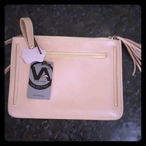 Blush pink valentina crossbody